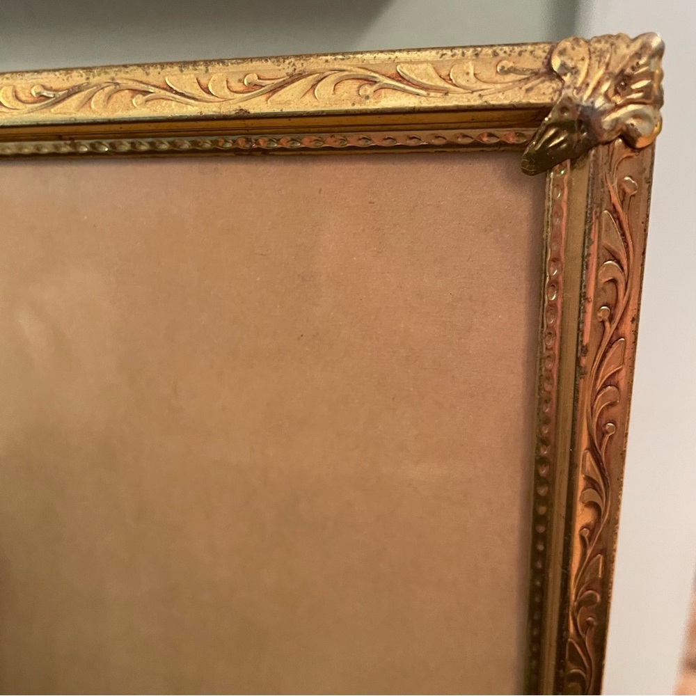 Triple Picture Photo Frame Vintage 8x10 8" x 10" Gold - Picture 3 of 6
